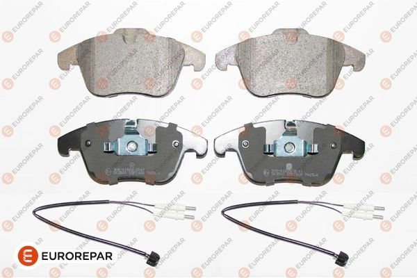 Тормозные колодки, дисковые, комплект EUROREPAR 1619790280 HC MQS4 1424560419 2Z8VSRK