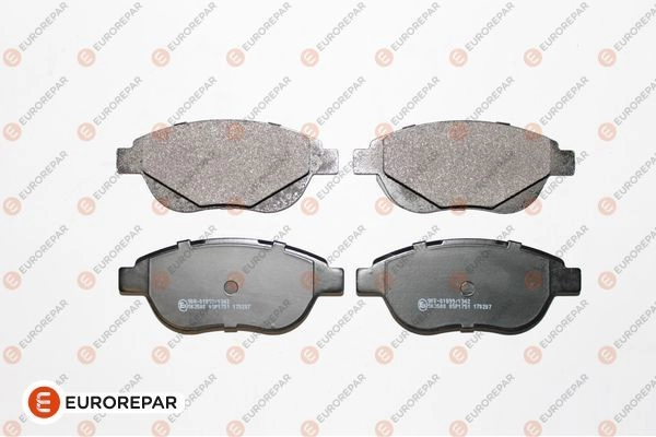 Тормозные колодки, дисковые, комплект EUROREPAR V4L6R 1424560421 A BBJ3 1619790480