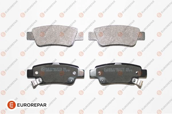 Тормозные колодки, дисковые, комплект EUROREPAR 1619791780 K S9H8KJ WPH69G8 1424560434