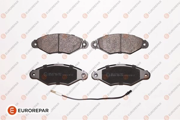 Тормозные колодки, дисковые, комплект EUROREPAR 1623053080 QO5N9C 1424560459 L YXWHN