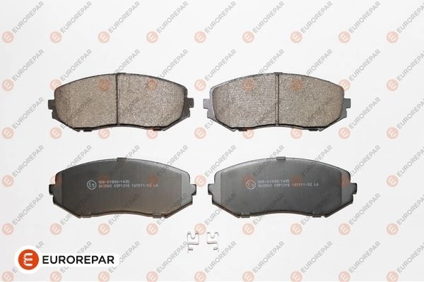 Тормозные колодки, дисковые, комплект EUROREPAR ZVBIG2V 1424560475 55FY 7 1623054680
