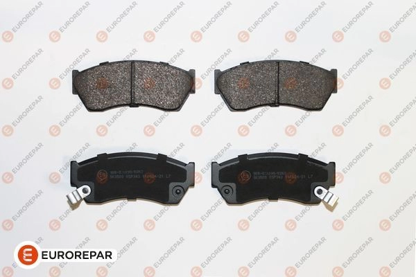 Тормозные колодки, дисковые, комплект EUROREPAR 1623058080 1424560508 TL2UOR 8BXS QW