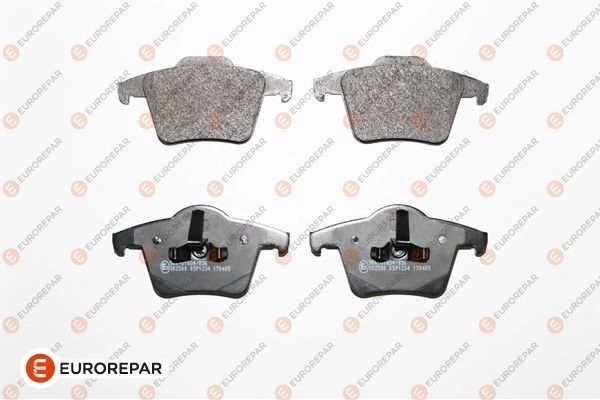 Тормозные колодки, дисковые, комплект EUROREPAR Z SNUYRO 1623061780 9KAKSL 1424560545