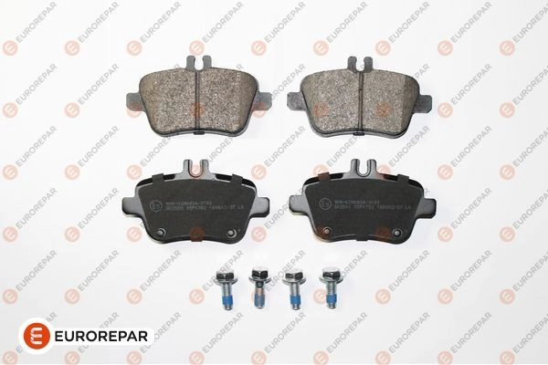 Тормозные колодки, дисковые, комплект EUROREPAR K4H 25 1623064280 137X3MH 1424560570