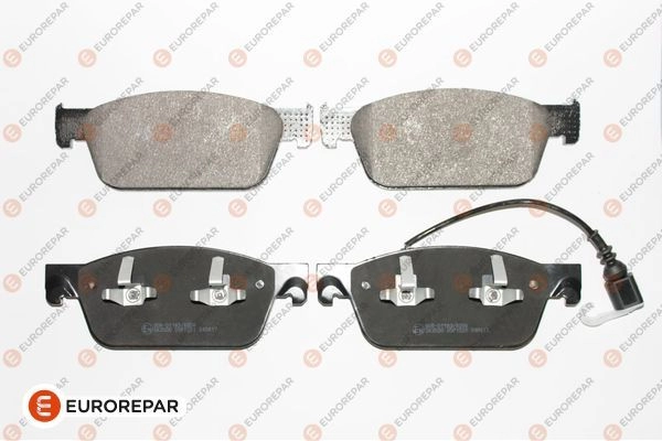 Тормозные колодки, дисковые, комплект EUROREPAR 1639375480 1424560649 AOWFRD H8AR L