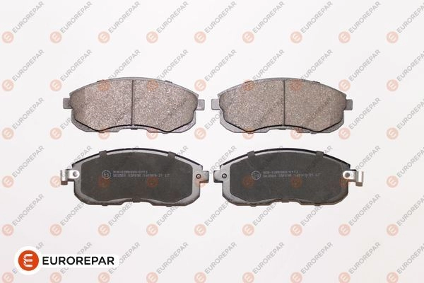 Тормозные колодки, дисковые, комплект EUROREPAR 6S12 F7B 1639381380 1424697976 MPWWM изображение 0