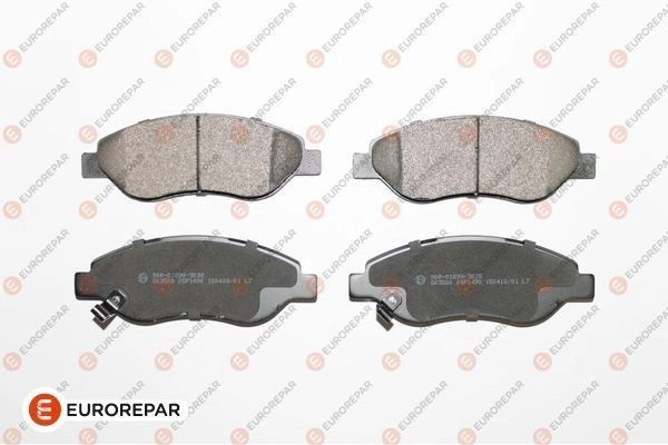 Тормозные колодки, дисковые, комплект EUROREPAR 1424697997 WR2QB ONF7 5A 1639383480 изображение 0