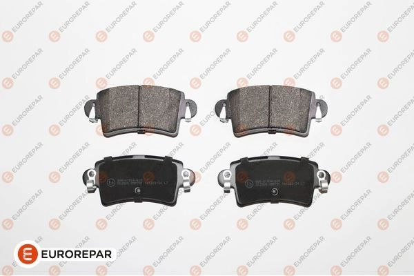Тормозные колодки, дисковые, комплект EUROREPAR ZBG8GF 1424682315 CVN CN 1639377880