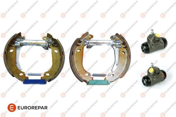 Комплект тормозов, барабанный тормозной механизм EUROREPAR NT RC1 1424471986 1611451880 NZDVC5P изображение 0