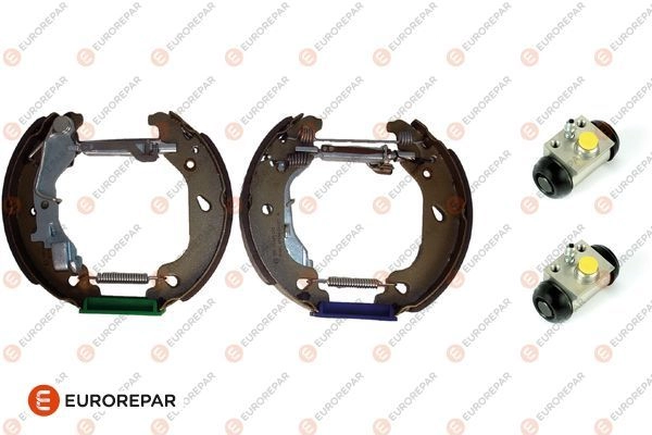 Комплект тормозов, барабанный тормозной механизм EUROREPAR T NZ1FK4 1424472020 1611455280 5JP6L изображение 0