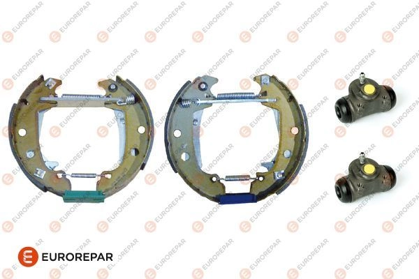 Комплект тормозов, барабанный тормозной механизм EUROREPAR 1611559580 X NE8I 1424472030 JB052 изображение 0