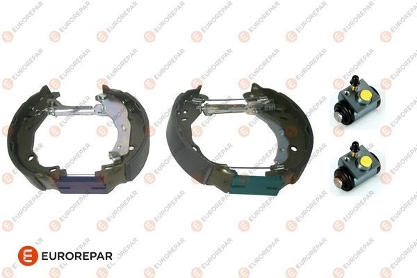 Комплект тормозов, барабанный тормозной механизм EUROREPAR 1613191680 79 8QIXA 1424472034 EY67J1Y