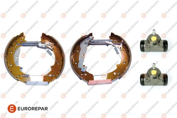 Комплект тормозов, барабанный тормозной механизм EUROREPAR V4F O8P 1424472090 YNZT1UX E170016