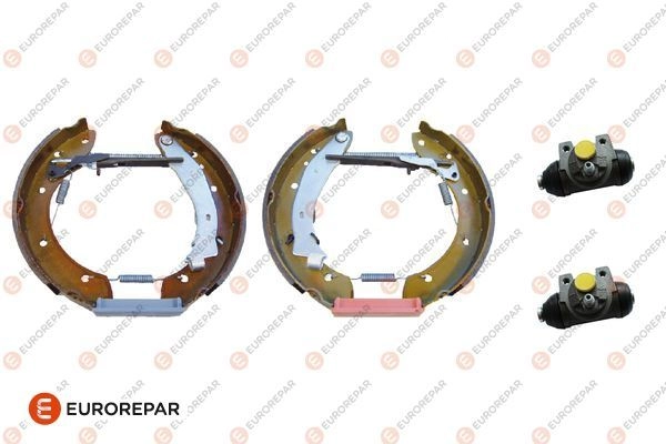 Комплект тормозов, барабанный тормозной механизм EUROREPAR 1424472099 E170042 1YI8L8V IX SMH