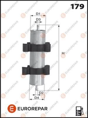 Топливный фильтр EUROREPAR 17O P4 W7AKR 1424255495 1611658280 изображение 0