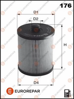 Топливный фильтр EUROREPAR N YU24 B4LM28 1424808680 1643627680