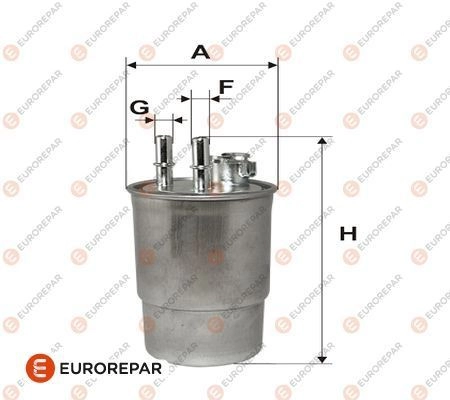 Топливный фильтр EUROREPAR E148159 5LFPE 1424523181 A6L 1V изображение 0