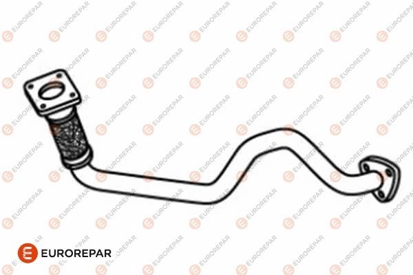 Выхлопная труба глушителя EUROREPAR 4 3UVW LWZVG3B 1424754619 1609229680 изображение 0