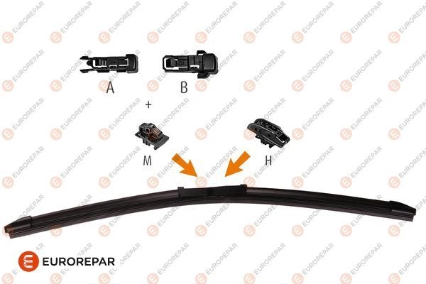 Щетка стеклоочистителя EUROREPAR Q7PEYX U 1424860538 CKN58 1635454780