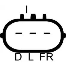 Генератор DRI 3114838 2PYLGD QDRSY8 R 2261991102