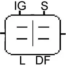 Генератор DRI FEC8D8 3115450 2303451502 S5 CSQ