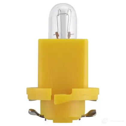 Лампа панели приборов PHILIPS GOC 48402428 Bax 8,5d/2 yellow 836926 24029CP - Изображение 1