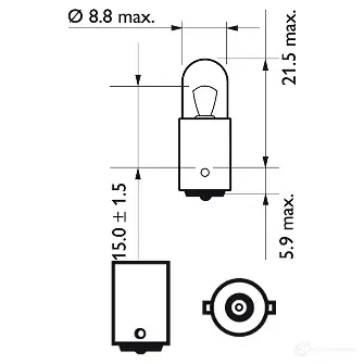 Лампа PHILIPS 05550730 835742 12929B2 GOC 05550730 изображение 1