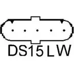 Генератор DRI 9GT8S K 88YJ3KQ 5711081004 3122203 изображение 0