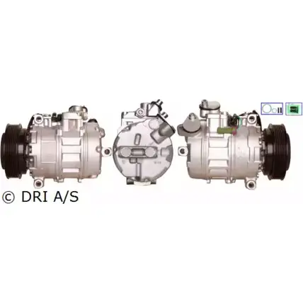 Компрессор кондиционера DRI 26J2T OZ 3123104 W4UWET 700510130