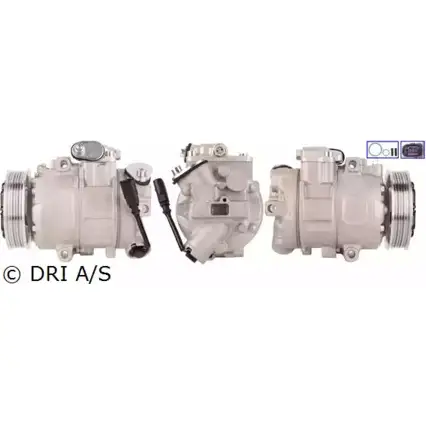 Компрессор кондиционера DRI 3123106 ZRE 5AE 700510132 26G8TRG
