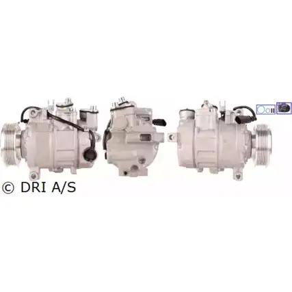 Компрессор кондиционера DRI 3123107 700510133 MADWZ WNXF1 X