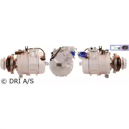 Компрессор кондиционера DRI 3123108 ZXVX 6ZF 700510134 KHJ3E