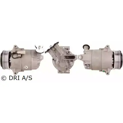 Компрессор кондиционера DRI 2DML3 A 700510458 90DE7OY 3123428