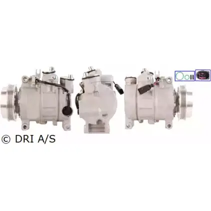 Компрессор кондиционера DRI 3123717 700510764 3FJEHZC W TOG20