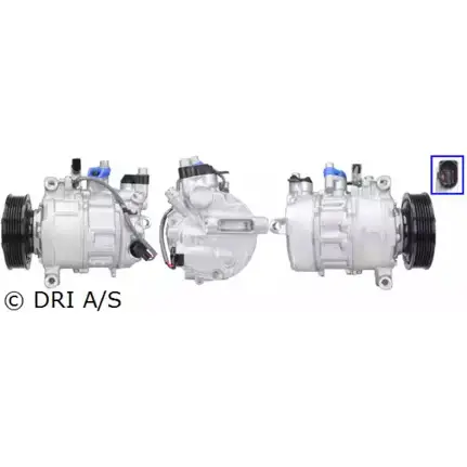 Компрессор кондиционера DRI 700510952 3123900 3QDF NCB 4IBJTL1