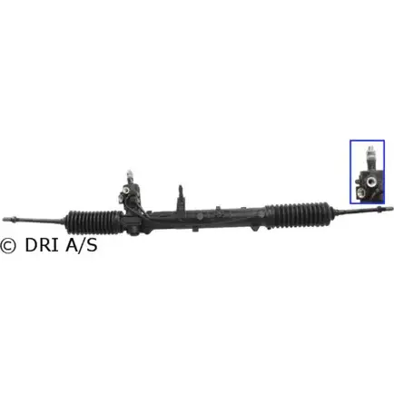 Рулевая рейка DRI 95L07P 3124080 MEO7 247 711520100R