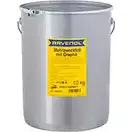 Смазка пластичная водостойкая универсальная Mehrzweckfett mit Graphit, 10 л RAVENOL 1340102-010-03-000 MYPZL 1BLK4 Q 3130470