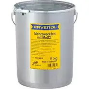 Смазка ШРУС Mehrzweckfett mit MoS2, 5 л RAVENOL 467C J2 FSJ1O4 3130476 1340103-005-03-000