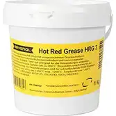 Смазка красного цвета минеральная для подшипников Hot Red Grease HRG3, 1 л RAVENOL D38B5T N YODB 1340122-001-03-999 3130544