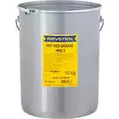Смазка красного цвета минеральная для подшипников Hot Red Grease HRG3, 10 л RAVENOL 3130546 WADOUF R02I X 1340122-010-03-999
