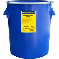 Смазка красного цвета минеральная для подшипников Hot Red Grease HRG3, 25 л RAVENOL 1340122-025-03-999 ZL CXZPS L9M1J 3130548