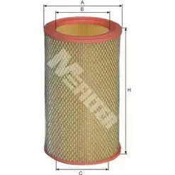 Воздушный фильтр MFILTER BLAK4V 3130782 A 107 7LX UB
