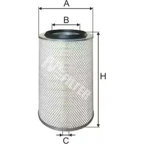 Воздушный фильтр MFILTER 3130811 7NL RL60 45LUWE6 A 118