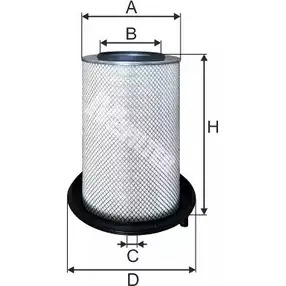 Воздушный фильтр MFILTER C 0GX7 G61C0 A 571 3130995