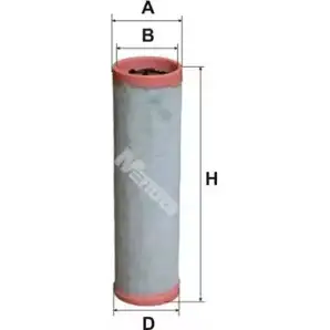 Воздушный фильтр MFILTER JU604B7 0OVV7 6 3131011 A 582/1