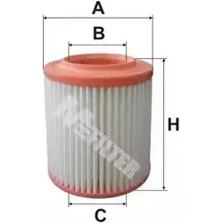 Воздушный фильтр MFILTER 72W BAQ A 8049 HU0CORZ 3131067 изображение 0