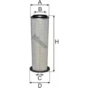 Воздушный фильтр MFILTER J 6F5Z 1LK0W A 838 3131130