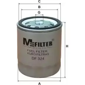 Топливный фильтр MFILTER ULE G6CM 73EDTU DF 324 3131266 изображение 0