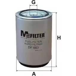 Топливный фильтр MFILTER 8NHXJYF 3131300 Z8B N4D DF 683 изображение 0