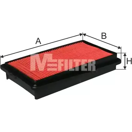 Воздушный фильтр MFILTER 3131407 H JDHIMO 1QR2ONV K 232